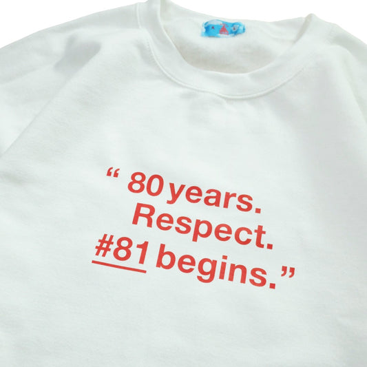WATNAS "#81 begins"Crew Sweat〈3Colors〉選べる6種類オマケ付き【予約】