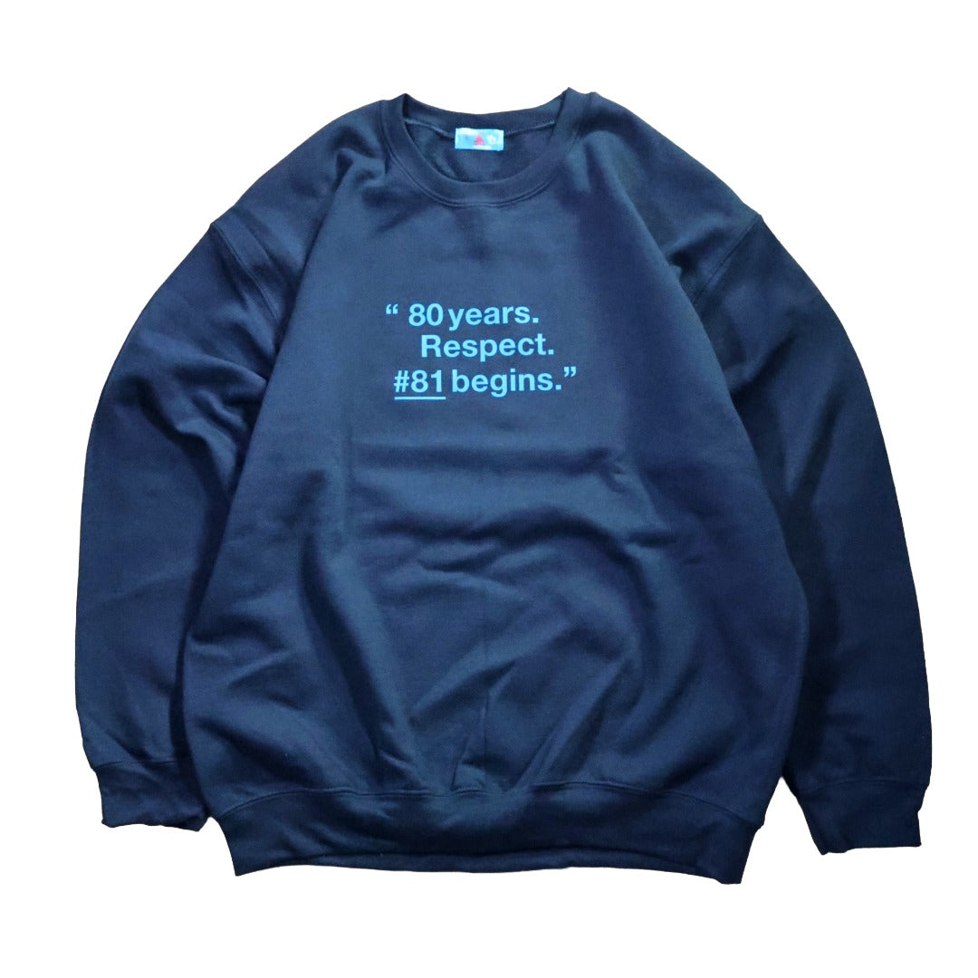 WATNAS "#81 begins"Crew Sweat〈3Colors〉選べる6種類オマケ付き