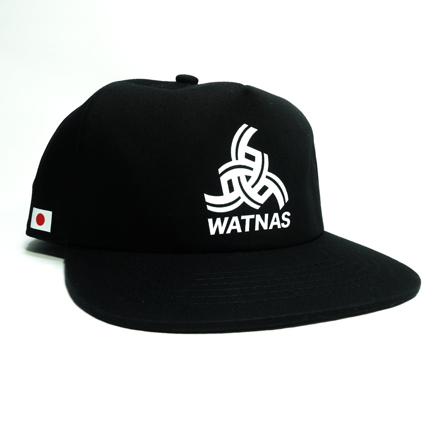 WATNAS "NATION" 5 Panels Flat Bill Caps