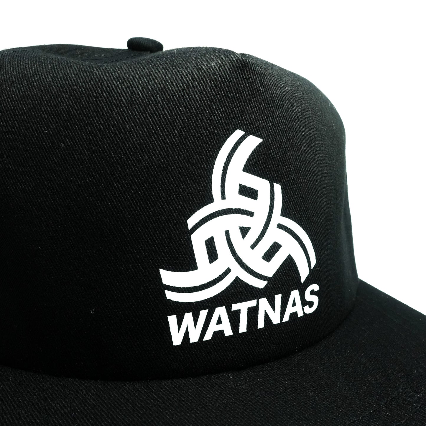 WATNAS "NATION" 5 Panels Flat Bill Caps