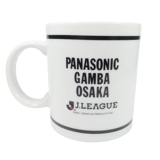 "GAMBA OSAKA " Vintage Mag Cup_マグカップ Jリーグ初期 正規品 平成レトロ