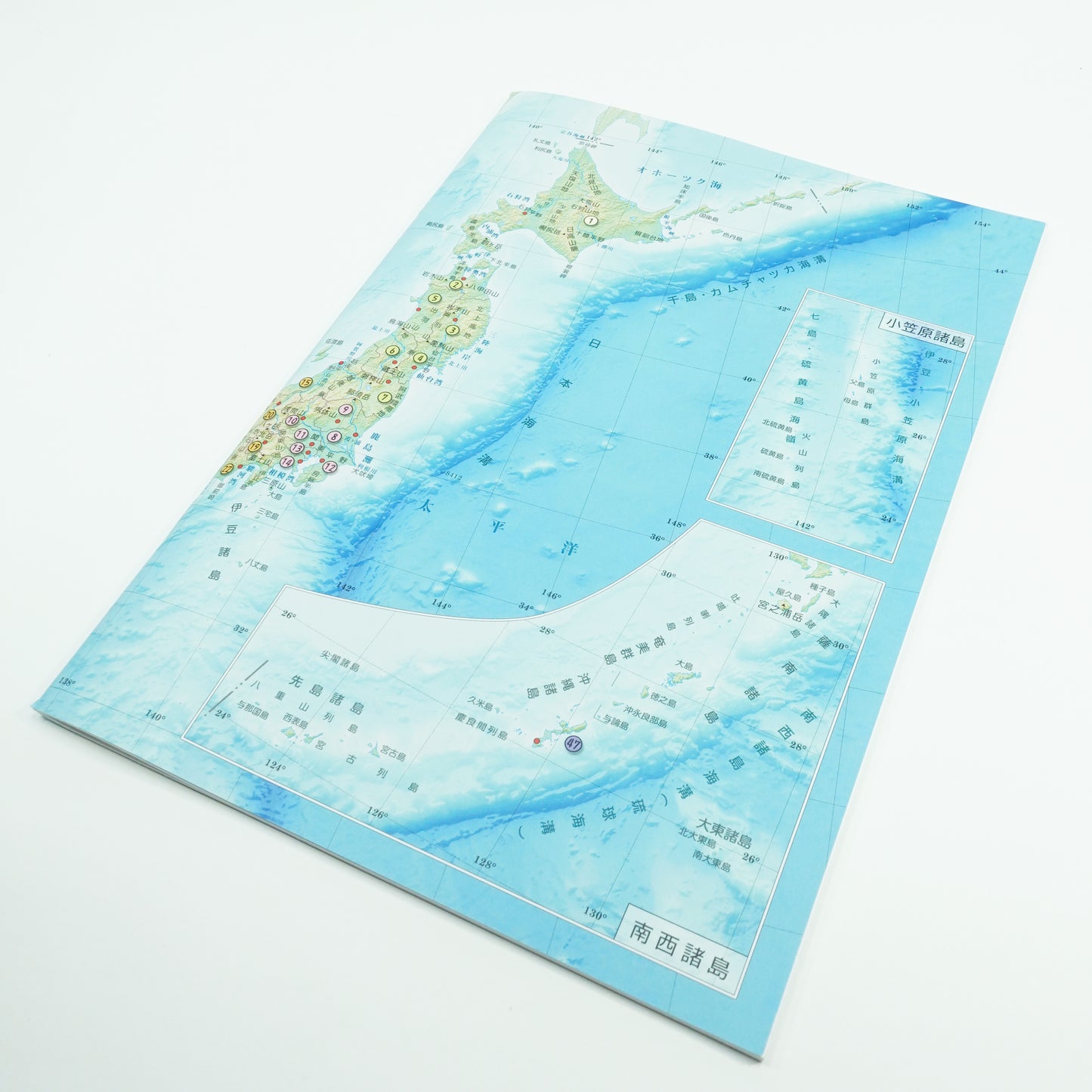 Japan Map Notebook_日本地図ノート B5