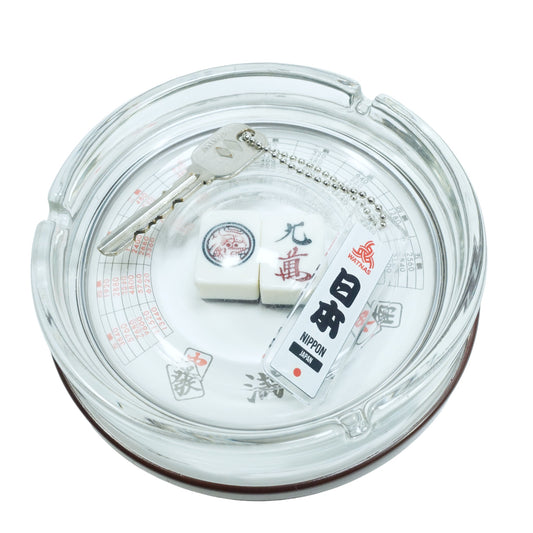 "麻雀満貫" Vintage Tray_小皿.灰皿 昭和レトロ