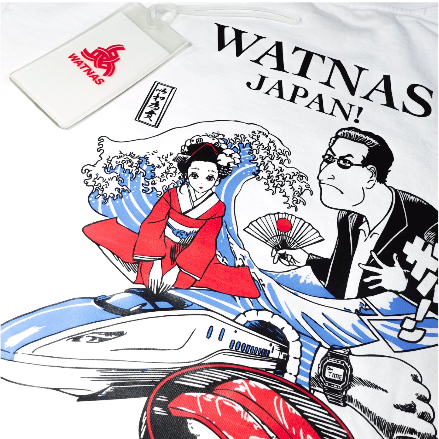 WATNAS "UNIFORM"HIGH QUALITY T-Shirts  with Original Luggage Tag
