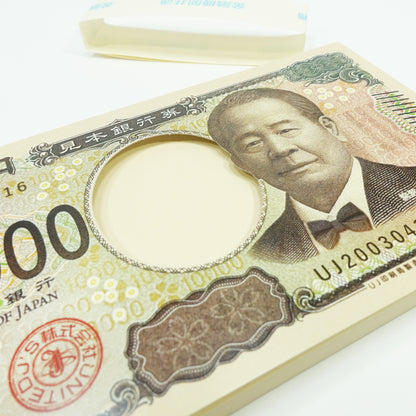 Japanese YEN "One Million Memo Pad_百万円メモ帳 渋沢栄一"
