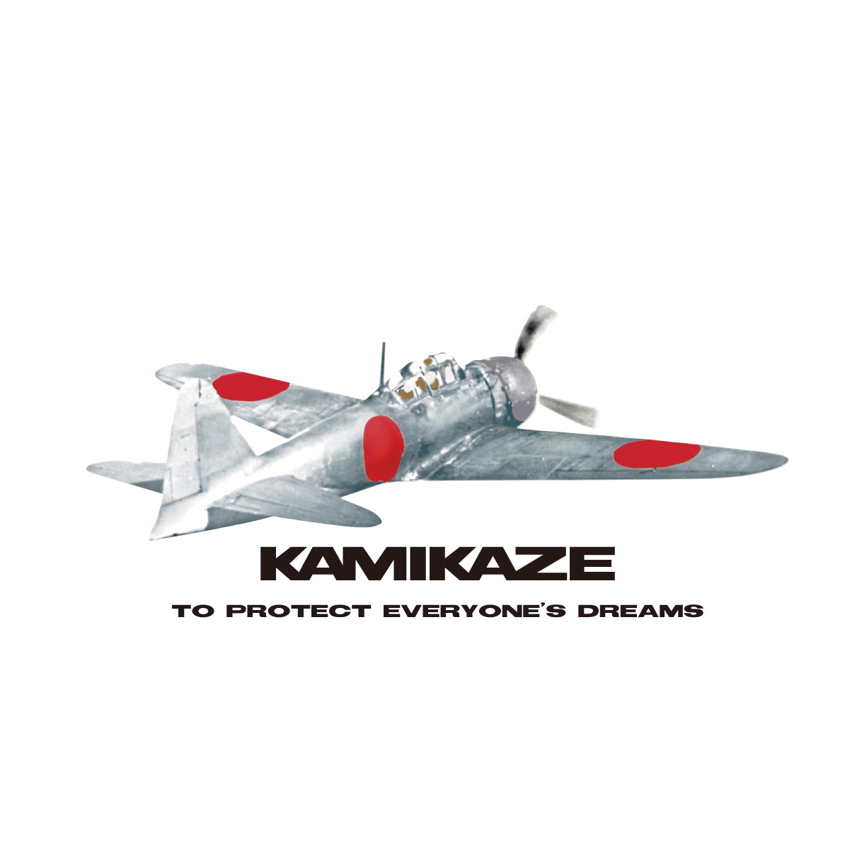 OUT and BAD "KAMIKAZE_神風" T-Shirts