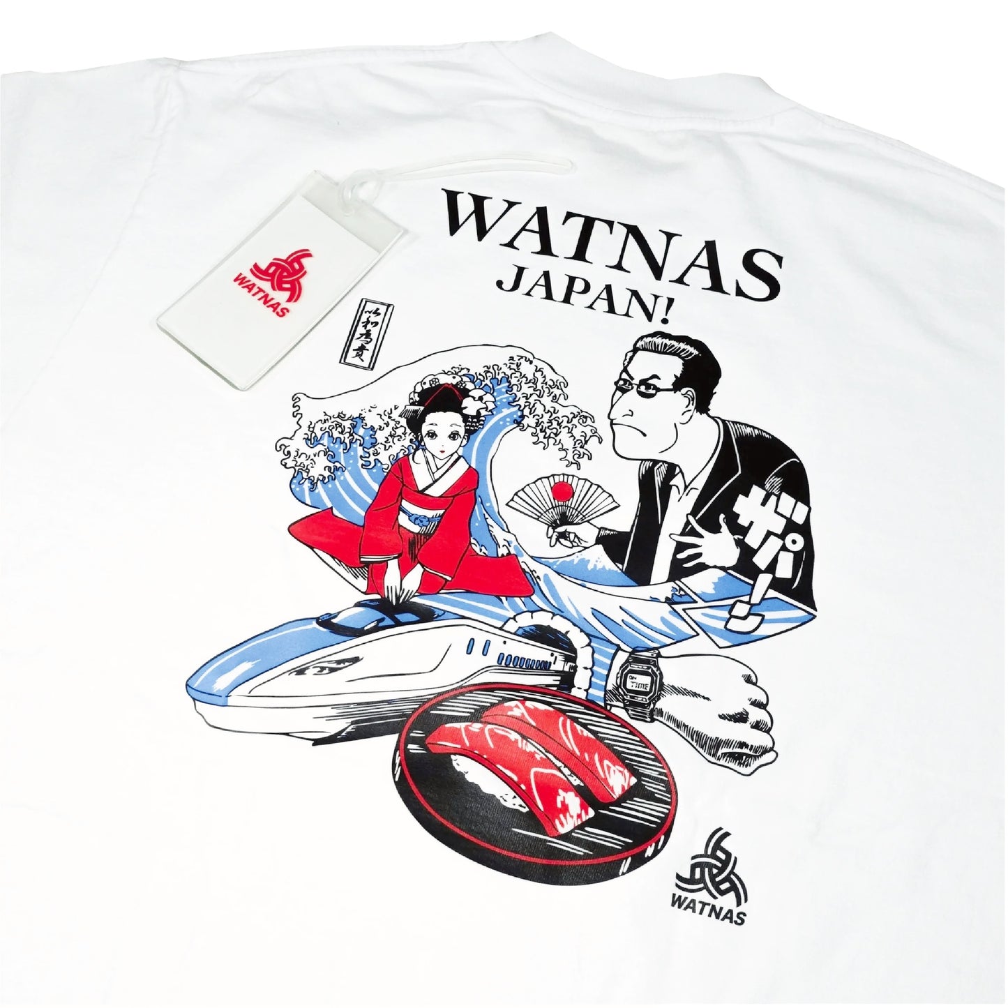 WATNAS "UNIFORM"HIGH QUALITY T-Shirts  with Original Luggage Tag