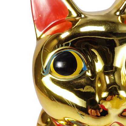 "金の招き猫 " Vintage PiggyBank_貯金箱　昭和レトロ