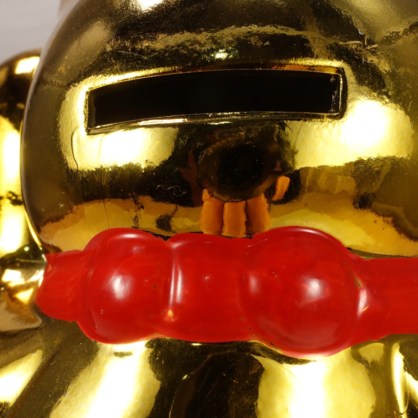 "金の招き猫 " Vintage PiggyBank_貯金箱　昭和レトロ