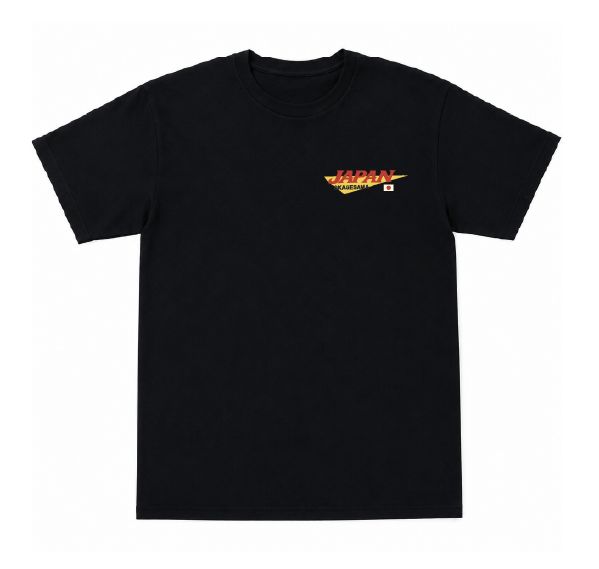 WATNAS  "TEAM JAPAN" T-Shirts（BLACK/ASH）