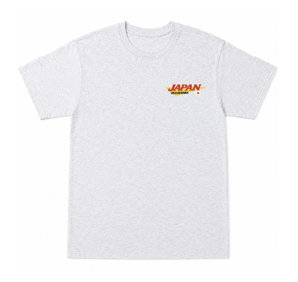 WATNAS  "TEAM JAPAN" T-Shirts（BLACK/ASH）