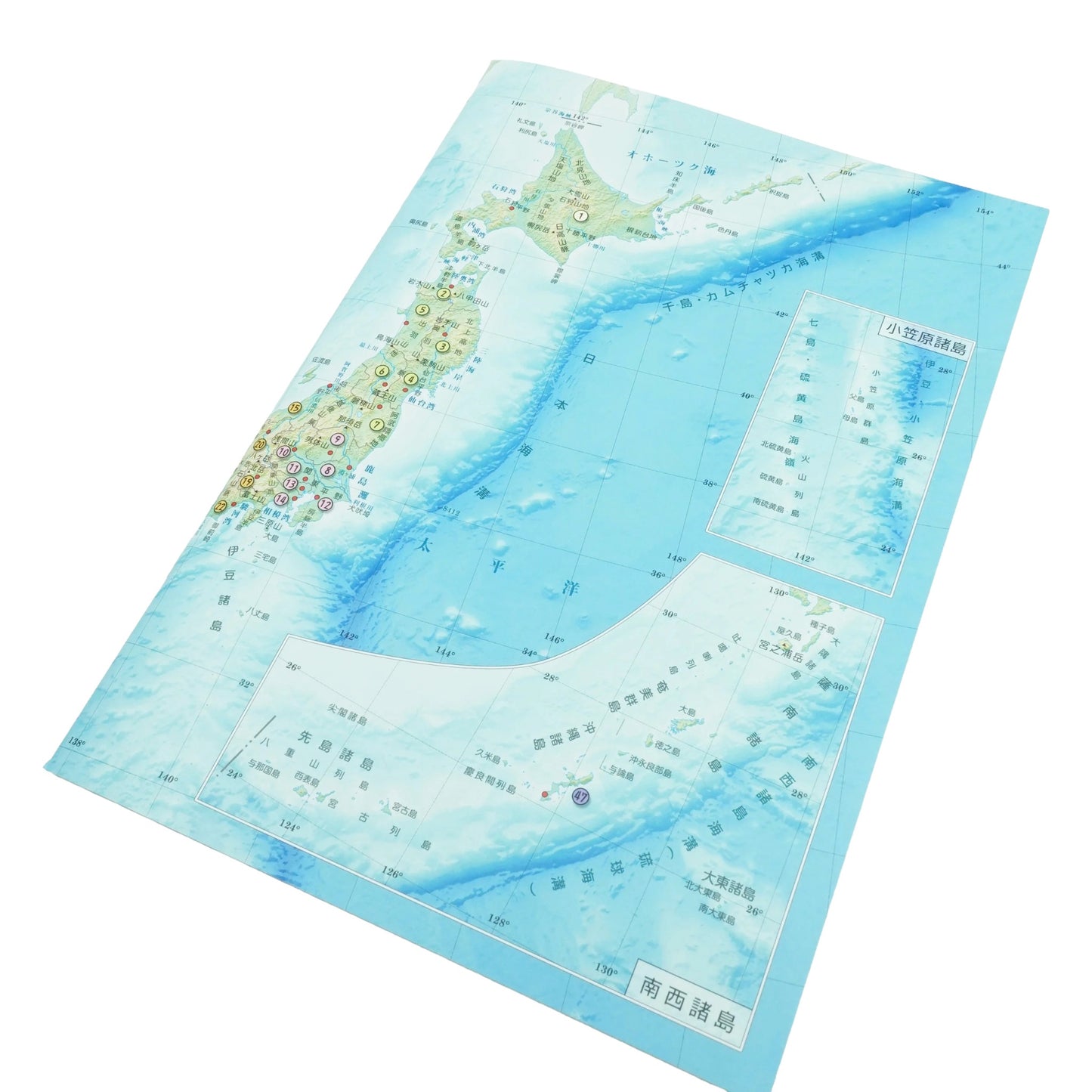 Japan Map Notebook_日本地図ノート B5