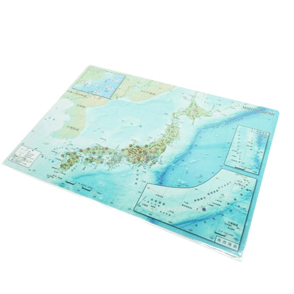Japan Map Underlay_日本地図下敷き A4