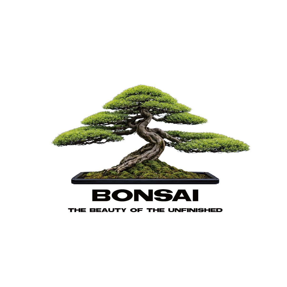 OUTとBAD "BONSAI_盆栽" T-Shirts