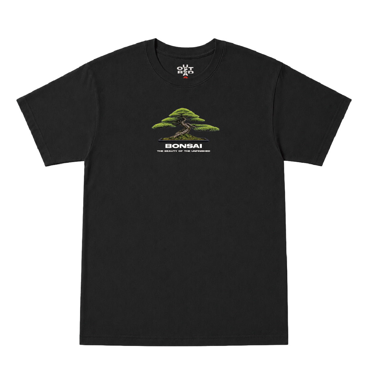 OUTとBAD "BONSAI_盆栽" T-Shirts