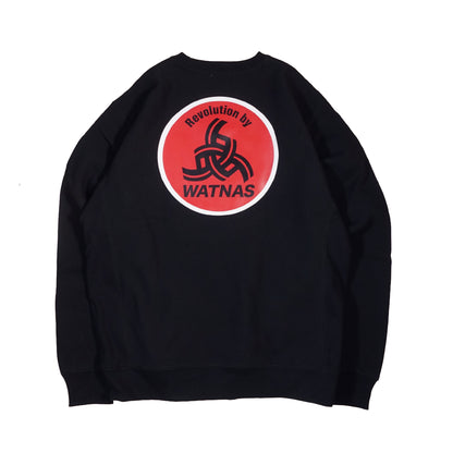 WATNAS "Revolution by WATNAS" Premium Heavy Weight Crew Sweat 〈3Colors〉限定カセットテープ付き