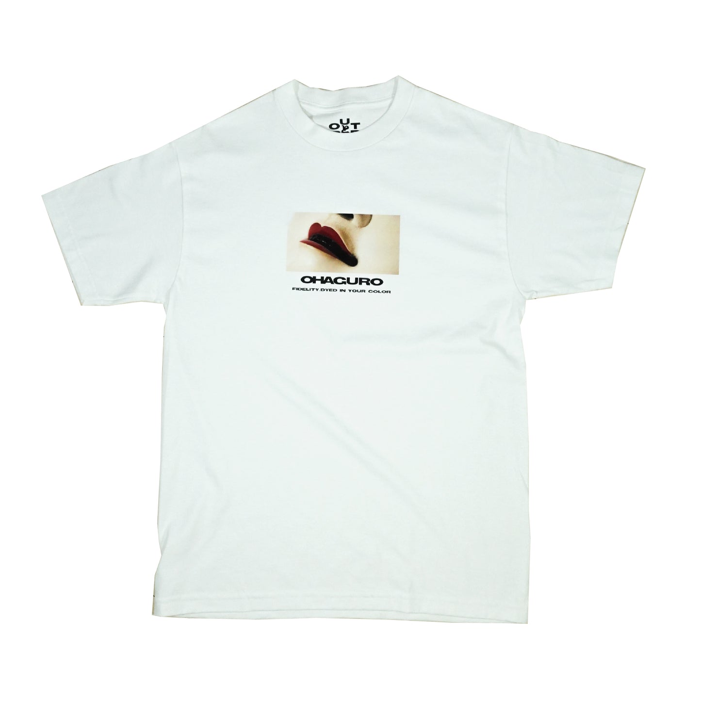 OUTとBAD "OHAGURO_お歯黒" T-Shirts
