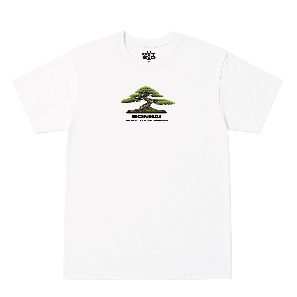 OUTとBAD "BONSAI_盆栽" T-Shirts