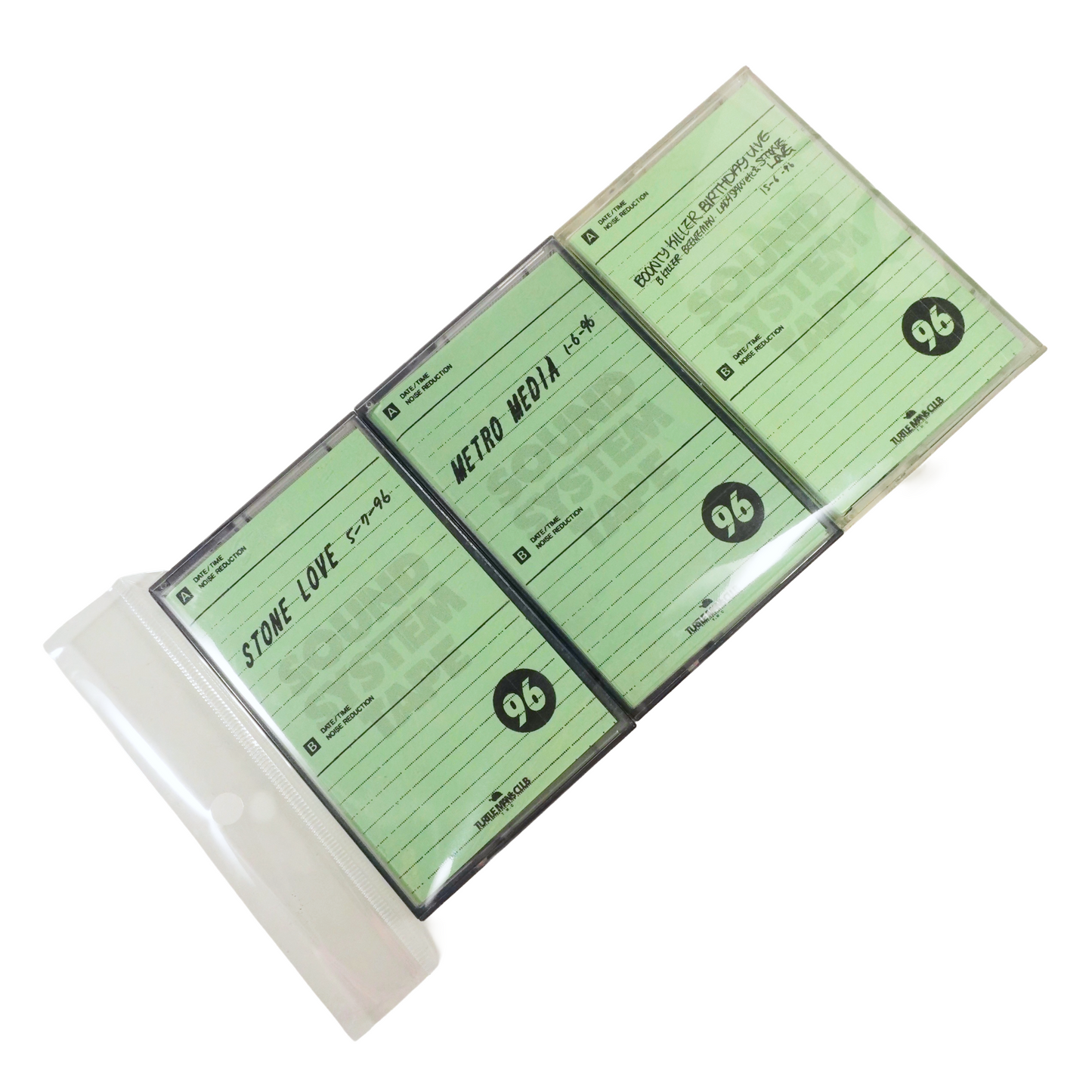 SUPER COMBO!! TURTLE MAN's CLUB×WATNAS「ur SOUND SYSTEM」Cassette PLAYER with 3 SYSTEM TAPE 限定カセットテープ付き【予約】