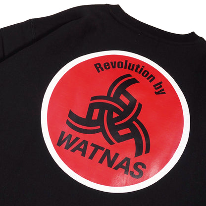 WATNAS "Revolution by WATNAS" Premium Heavy Weight Crew Sweat 〈3Colors〉限定カセットテープ付き