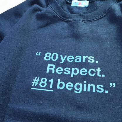 WATNAS "#81 begins"Crew Sweat〈3Colors〉選べる6種類オマケ付き【予約】