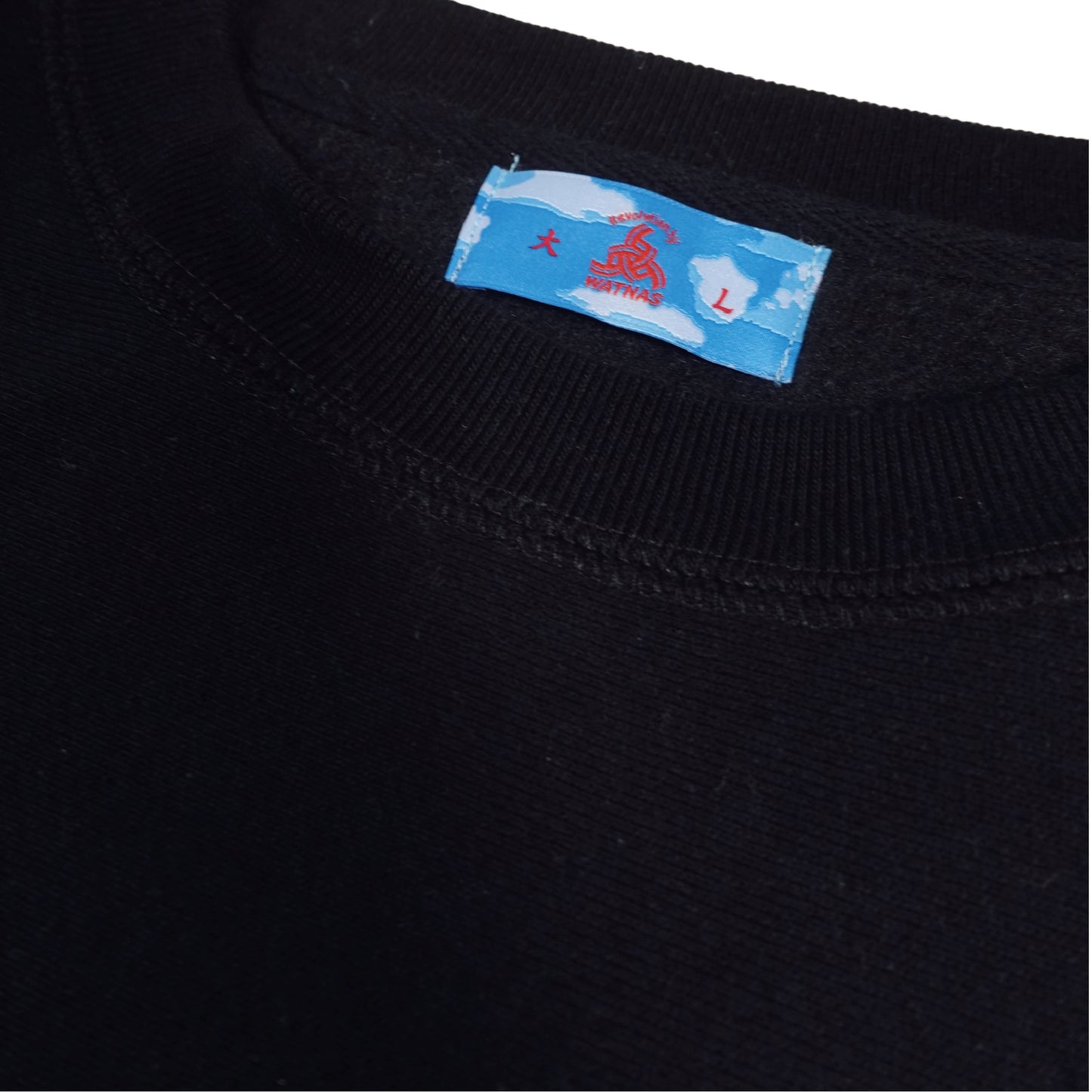 WATNAS "Revolution by WATNAS" Premium Heavy Weight Crew Sweat 〈3Colors〉限定カセットテープ付き【予約】