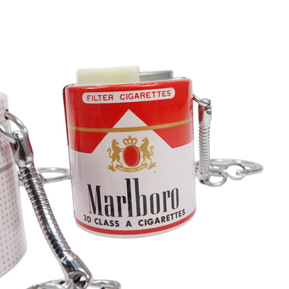 "タバコ " Vintage Coin Key Chain_コインケースキーホルダー　昭和レトロ