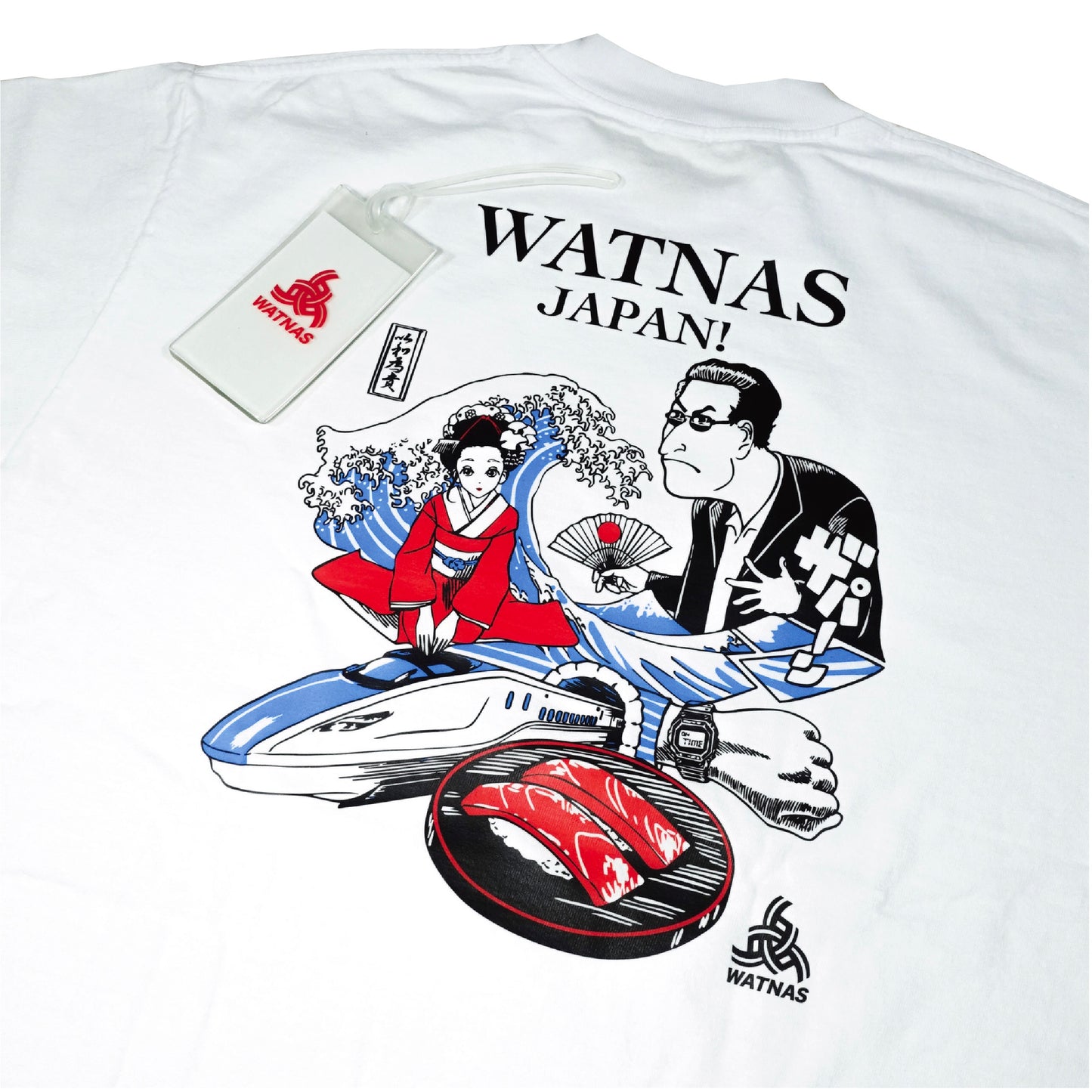 WATNAS "UNIFORM"HIGH QUALITY T-Shirts  with Original Luggage Tag