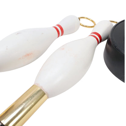 "Bowling" Vintage Shoehorn＆Brush_靴べら＆ブラシ  昭和レトロ