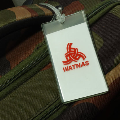 WATNAS "Japan prosperity 日本繁栄 " Original Luggage Tag & 3Cards