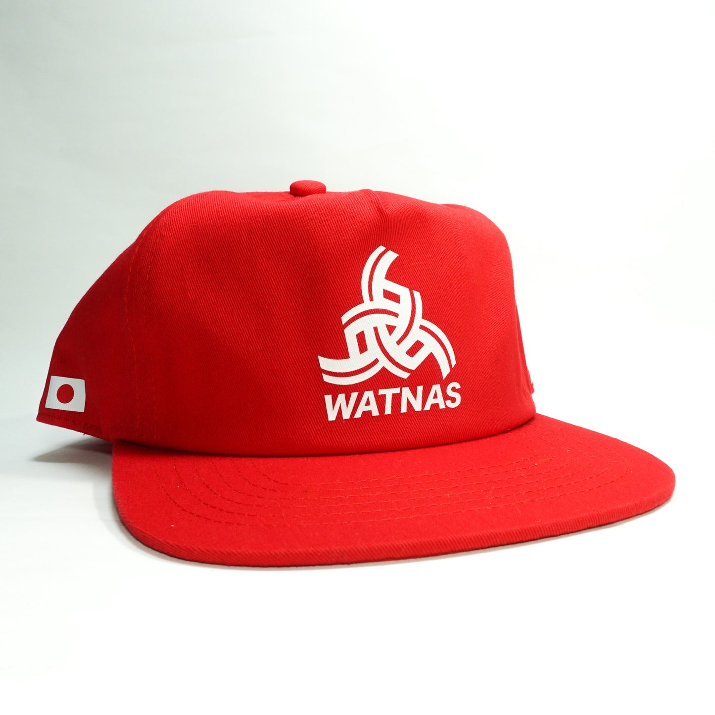 WATNAS "NATION" 5 Panels Flat Bill Caps