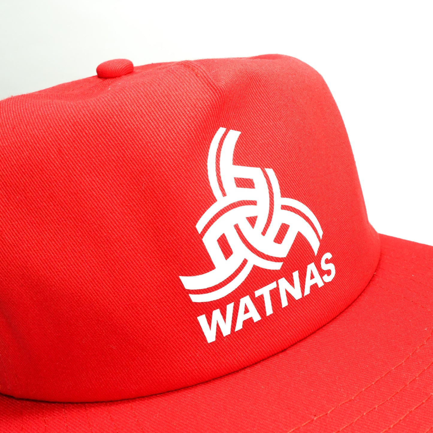 WATNAS "NATION" 5 Panels Flat Bill Caps