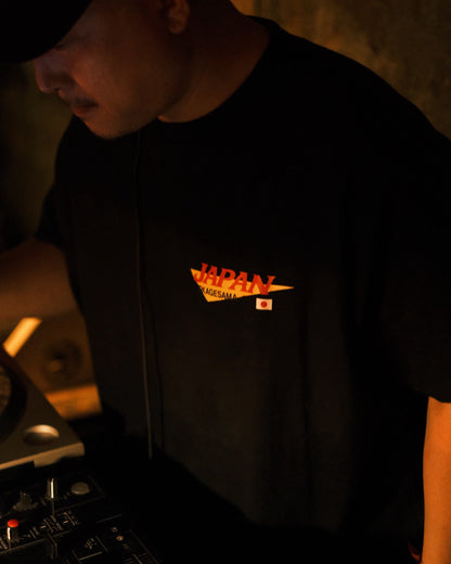 WATNAS  "TEAM JAPAN" T-Shirts（BLACK/ASH）