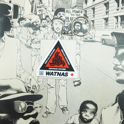 WATNAS"OBVIOUS FUTURE_当たり前の未来" Original Keyring