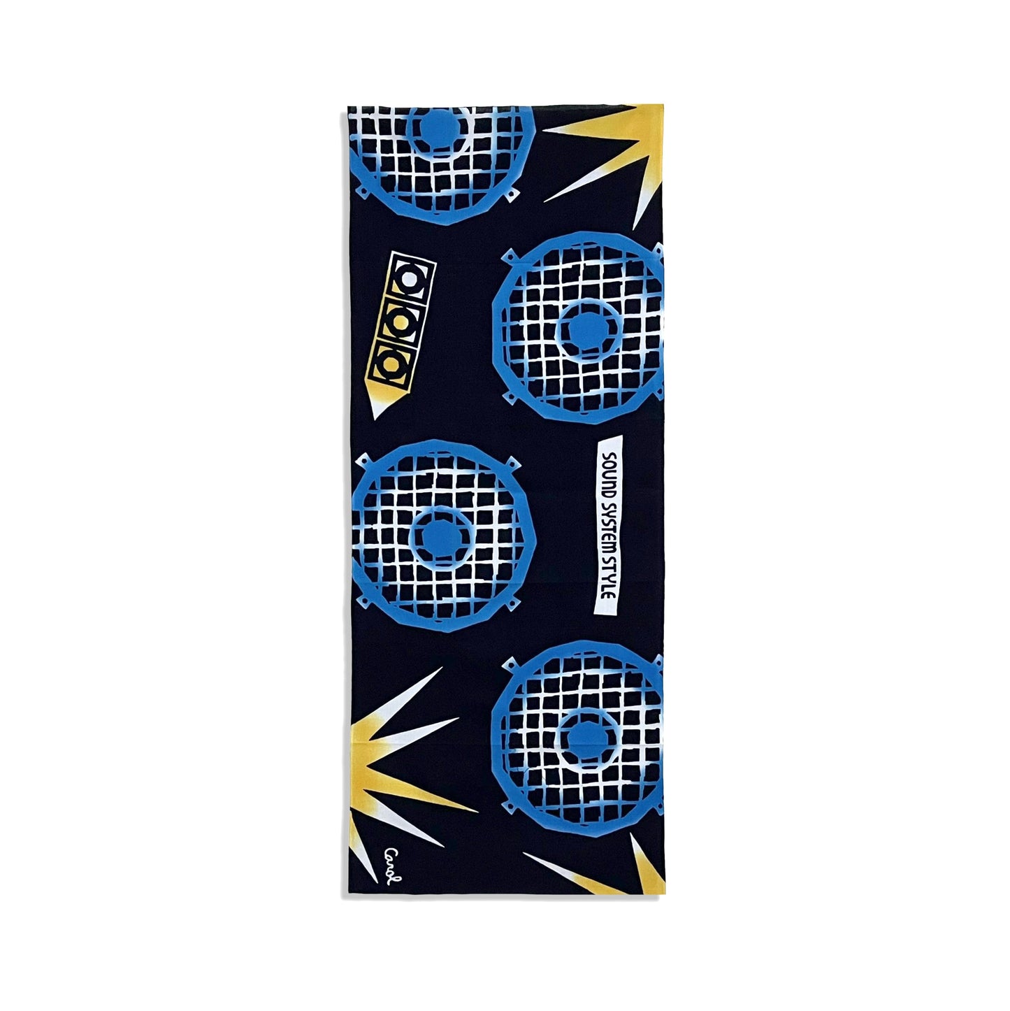 "SOUND SYSTEM" Tenugui_注染てぬぐいChill