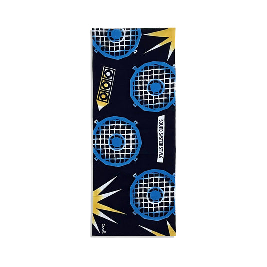 "SOUND SYSTEM" Tenugui_注染てぬぐいChill