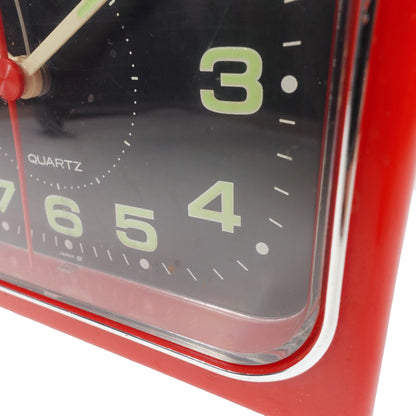 "SEIKO RED" Vintage Clock レトロ
