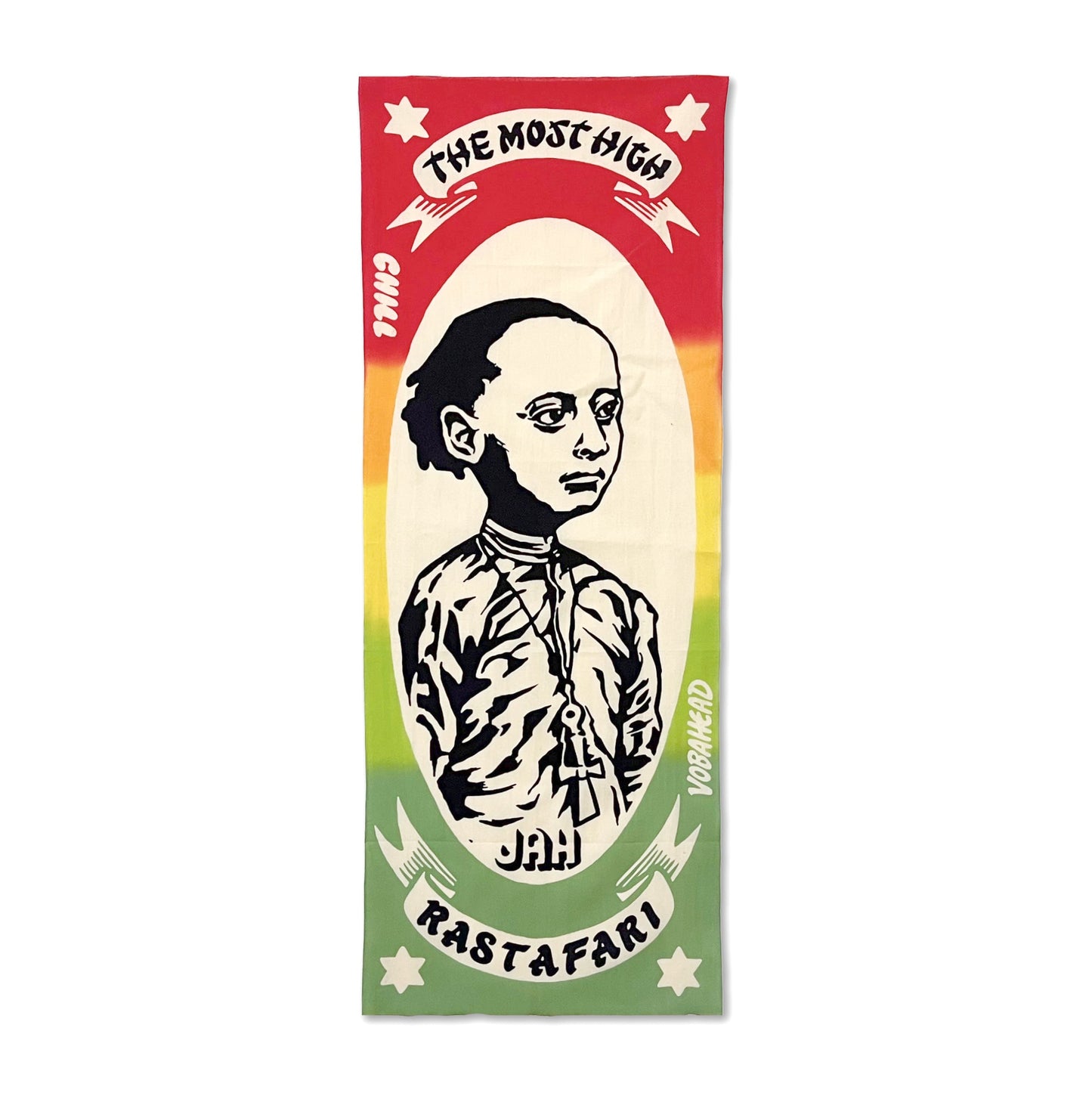 "Selassie I" Tenugui_注染てぬぐい Chill