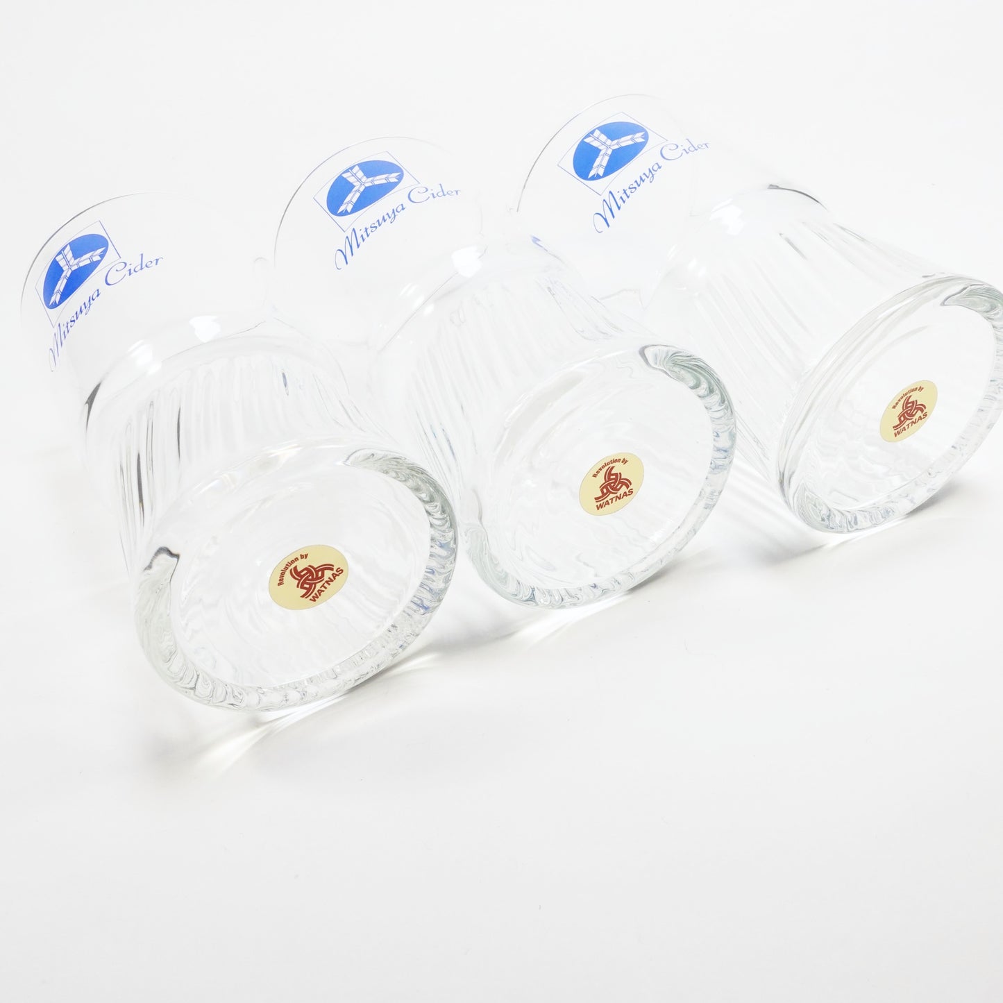 "Mitsuya Cider " Vintage Glass_ガラスコップ　昭和レトロ 非売品