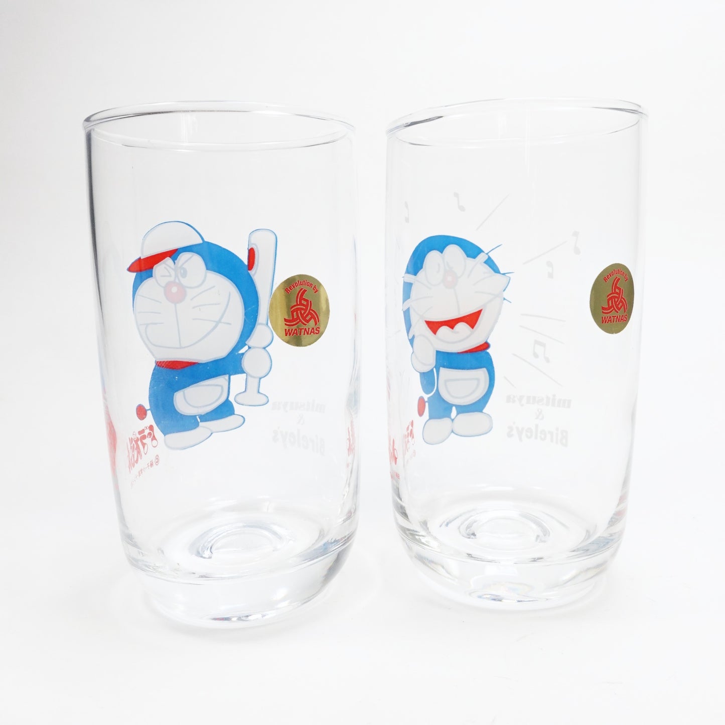 "ドラえもん " Vintage Glass_ガラスコップ　昭和レトロ 非売品