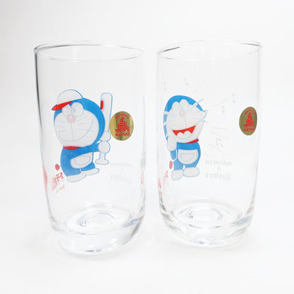 "ドラえもん " Vintage Glass_ガラスコップ　昭和レトロ 非売品