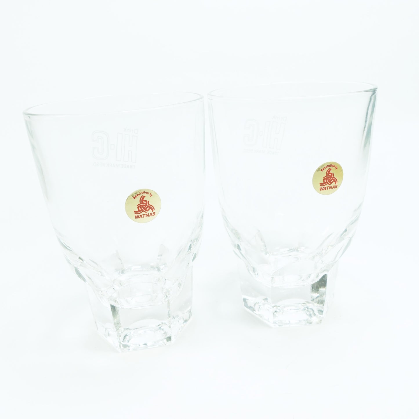 "HI-C " Vintage Glass_ガラスコップ　昭和レトロ 非売品
