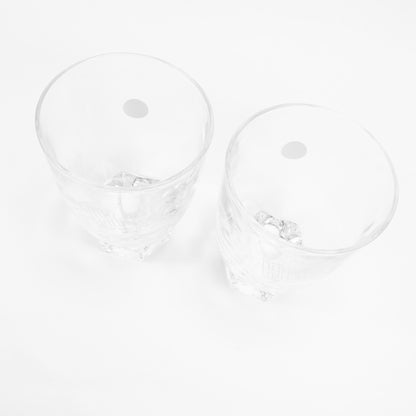 "HI-C " Vintage Glass_ガラスコップ　昭和レトロ 非売品
