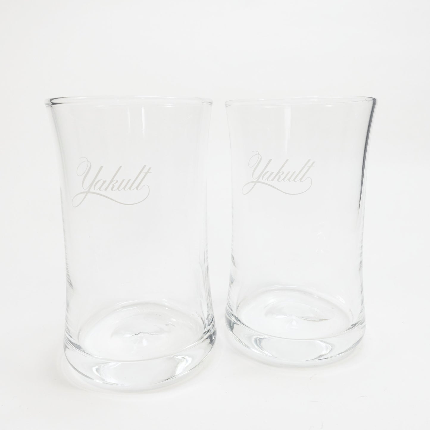 "Yakult " Vintage Glass_ガラスコップ　昭和レトロ 非売品