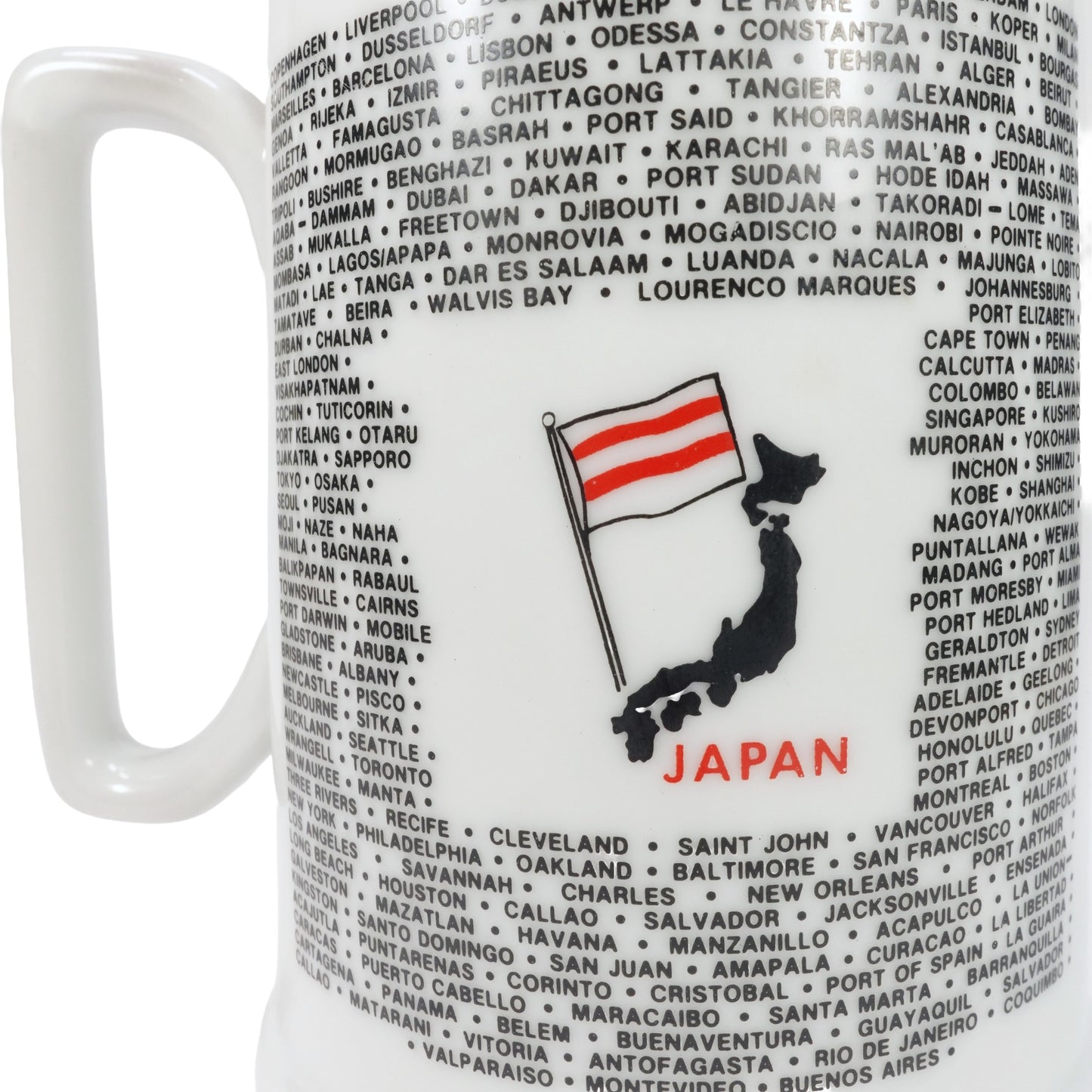 "NYK LINE" Vintage Mag Cup_マグカップ ジョッキ 日本郵船株式会社
