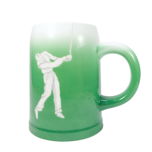 "社長NICE SHOT" Vintage Mag Cup_マグカップ ジョッキ 日本陶器会社