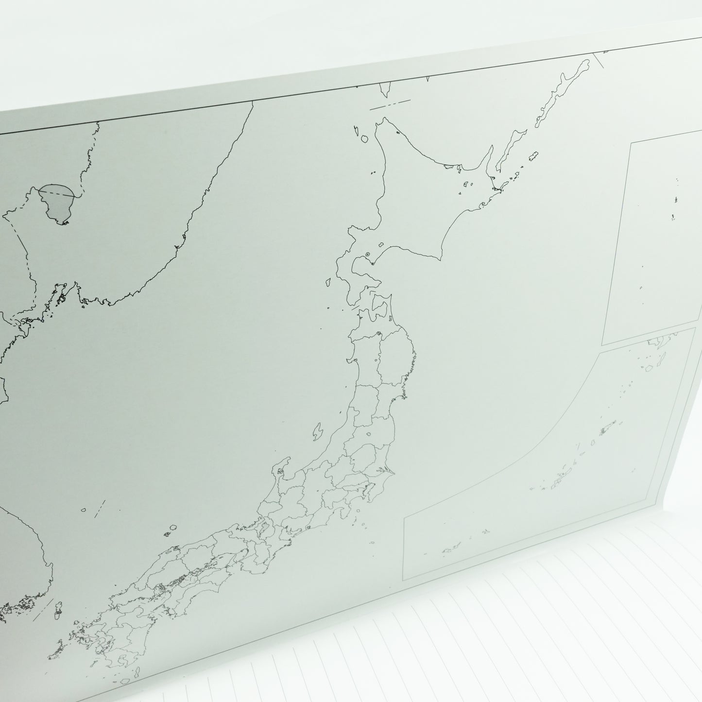 Japan Map Notebook_日本地図ノート B5