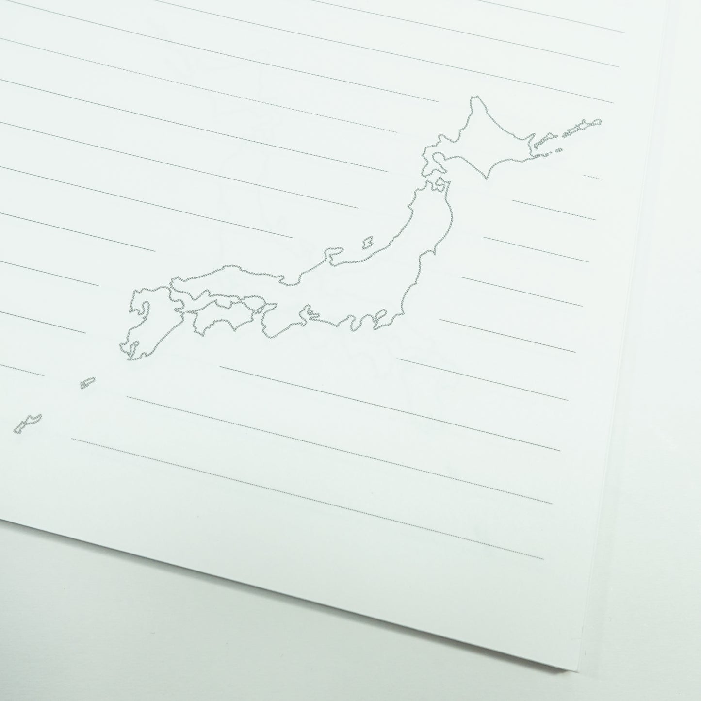 Japan Map Notebook_日本地図ノート B5