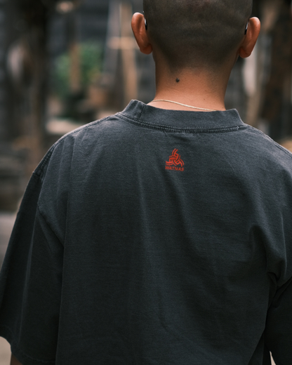 WATNAS "因果応報_Karma" Premium 7.5 oz Garment Dye T-Shirts