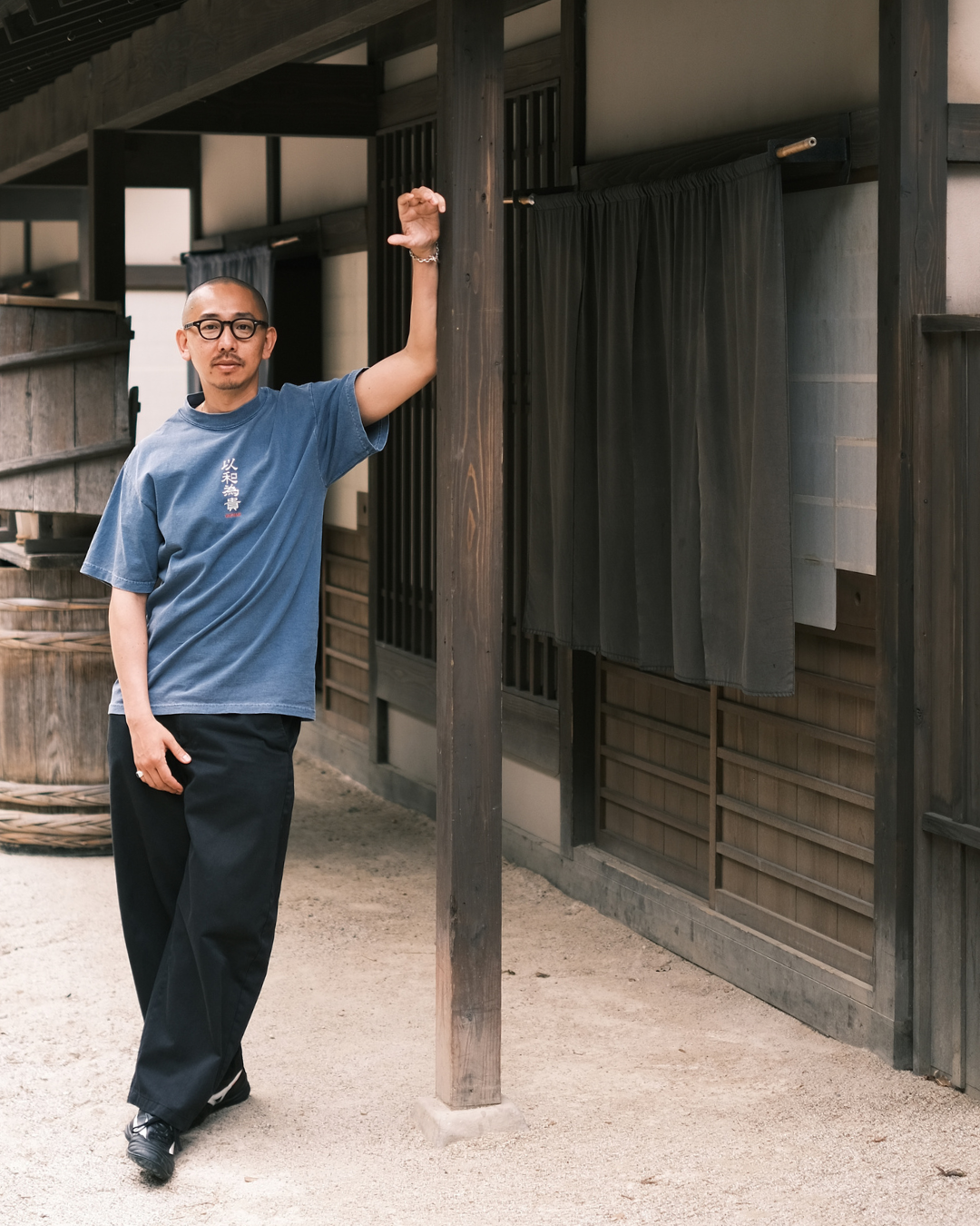 WATNAS "因果応報_Karma" Premium 7.5 oz Garment Dye T-Shirts